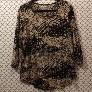 JM Collection Flowy Top